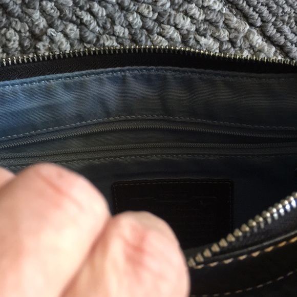 Coach Black Crossbody or Shoulder Purse - Picture 7 of 8